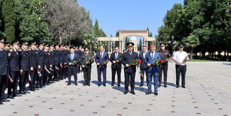 Samux rayonunda polis əməkdaşlarının peşə bayramı qeyd olunub.